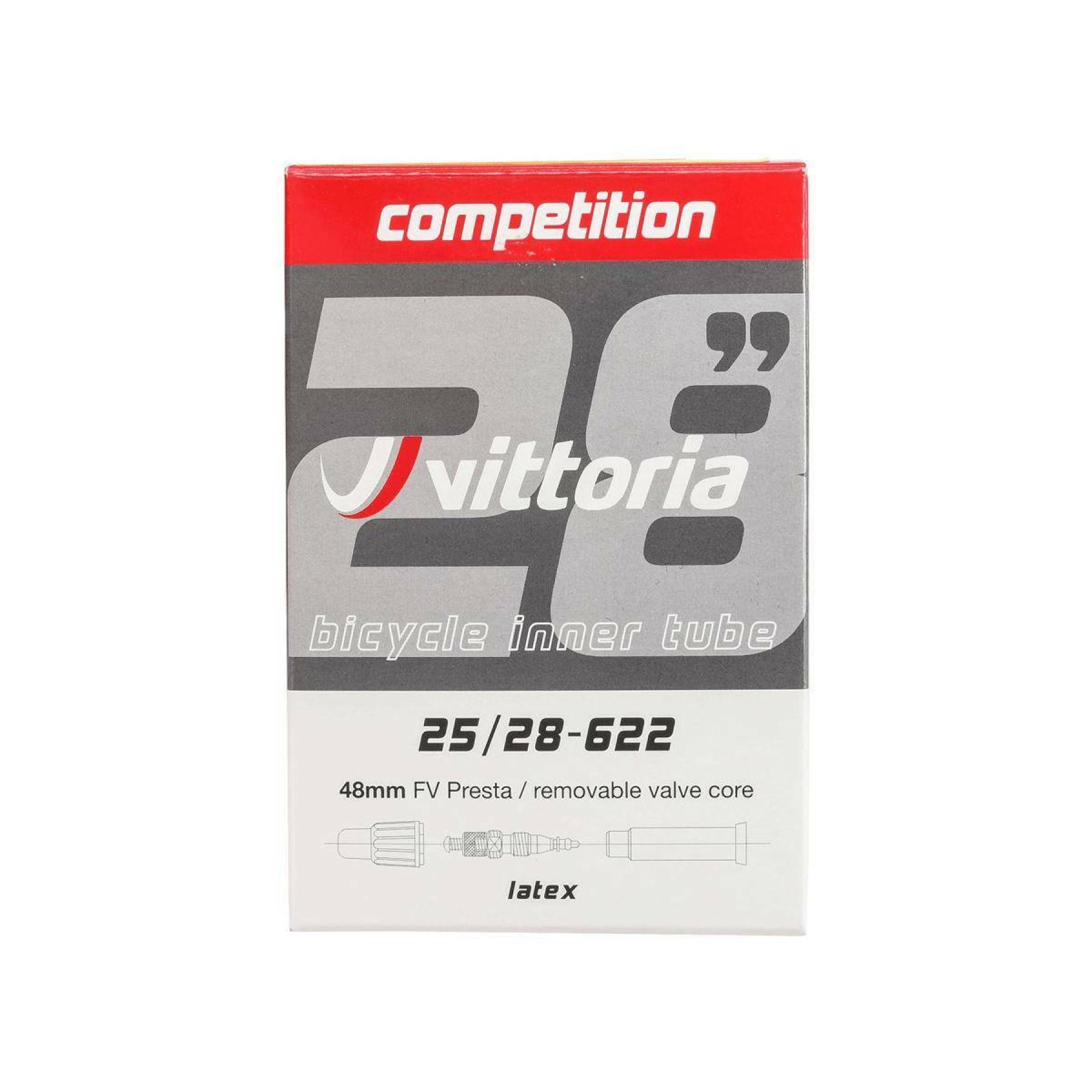 Luftkammer Presta-Ventil Vittoria Competition Latex 700x19-23C 48mm