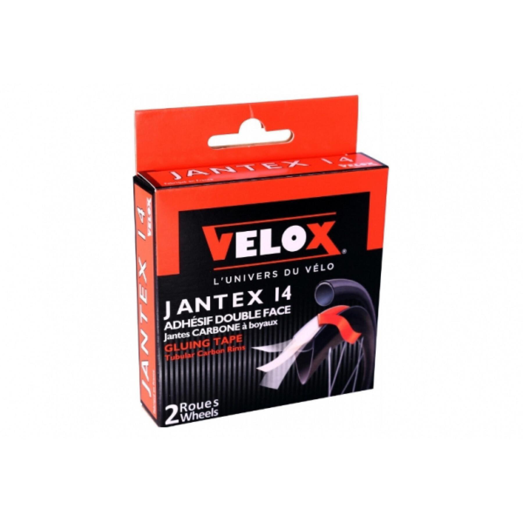 Klebeband für Schlauchreifen für Carbonfelgen für 2 Räder hochtemperaturbeständig Velox Jantex