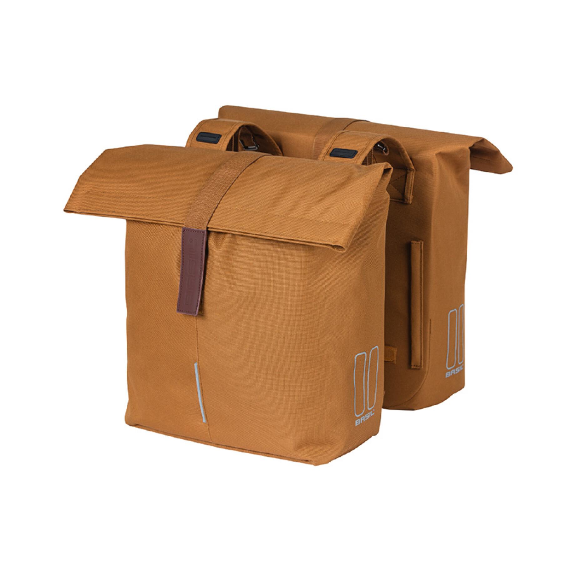Reflektierende Taschen mit Klettverschluss Basil city 28-32L -  Gepäckträgertaschen - Gepäck - Ausrüstung