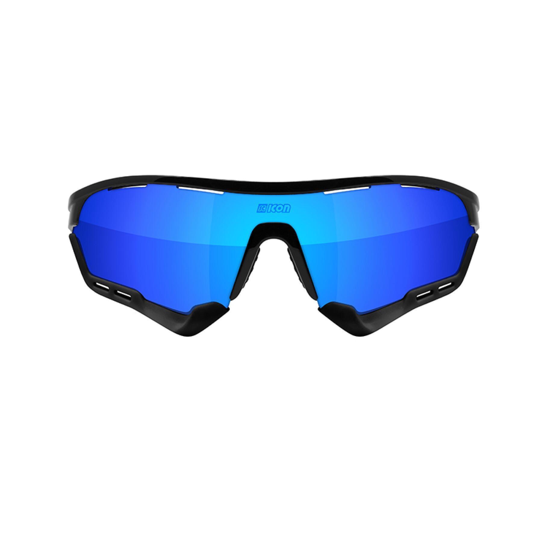 Brillen Scicon aerotech scnpp verre multi-reflet bleues
