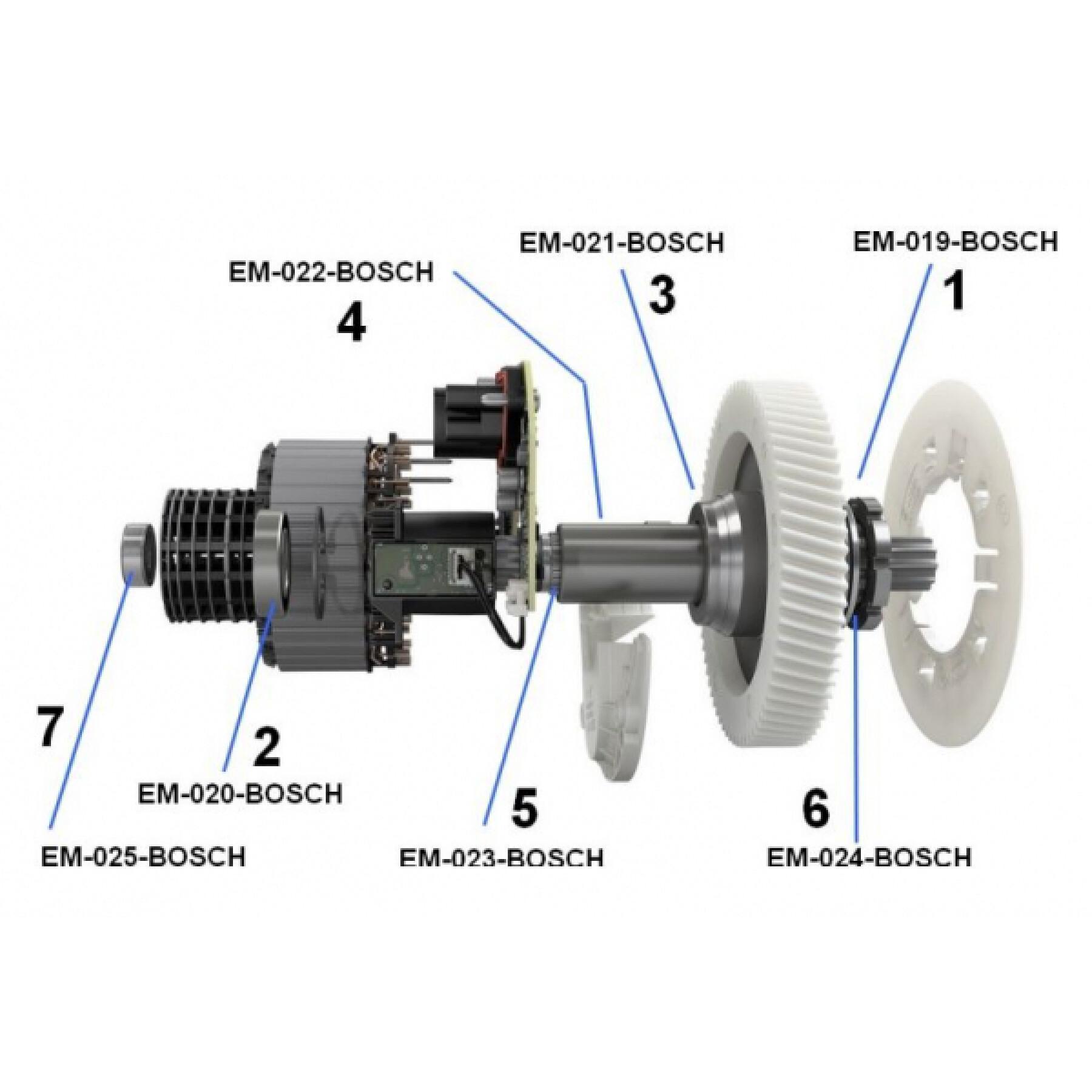 Motorlagersatz Black Bearing Bosch Generation 3