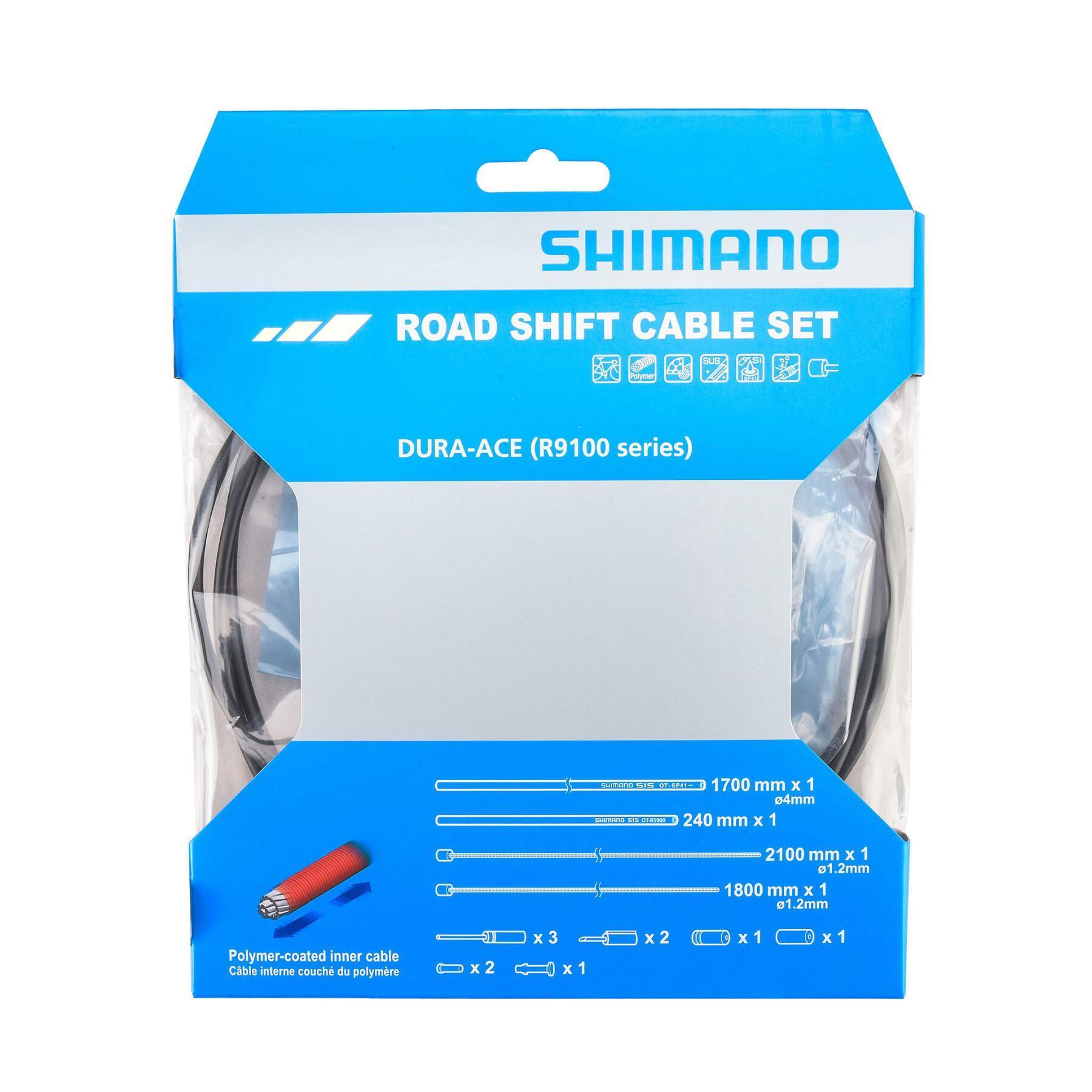 Polymerbeschichtete Kabelsätze und Schalthüllen Shimano