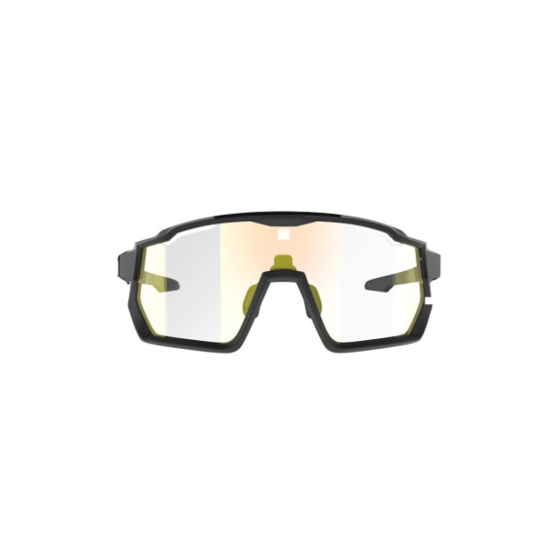 Brille mit irisierendem roten Bildschirm photochromatische Kategorie 0 bis 3 AZR Kromic Pro Race Rx
