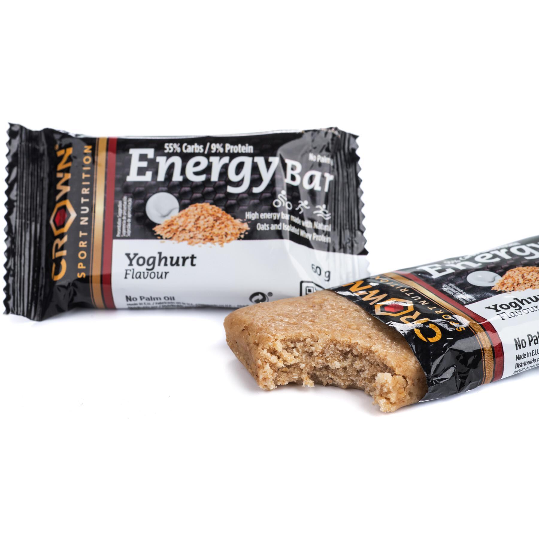 Ernährungsriegel Crown Sport Nutrition Energy - yaourt - 60 g