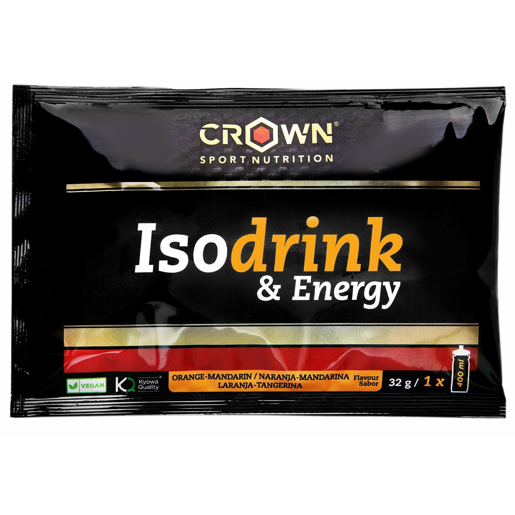 Energy-Drink Crown Sport Nutrition Isodrink & Energy informed sport - orange - 32 g