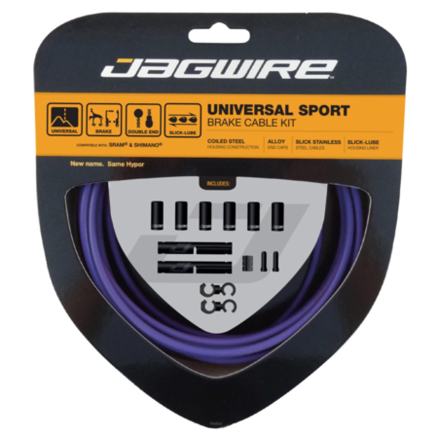 Bremskabel-Set Jagwire Universal Sport -Purple