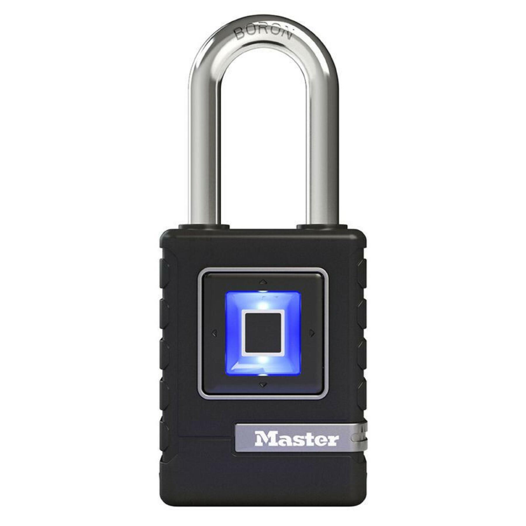 Biometrisches Vorhängeschloss zur Diebstahlsicherung kann 10 Fingerabdrücke speichern Sicherheitsstufe 8 Masterlock