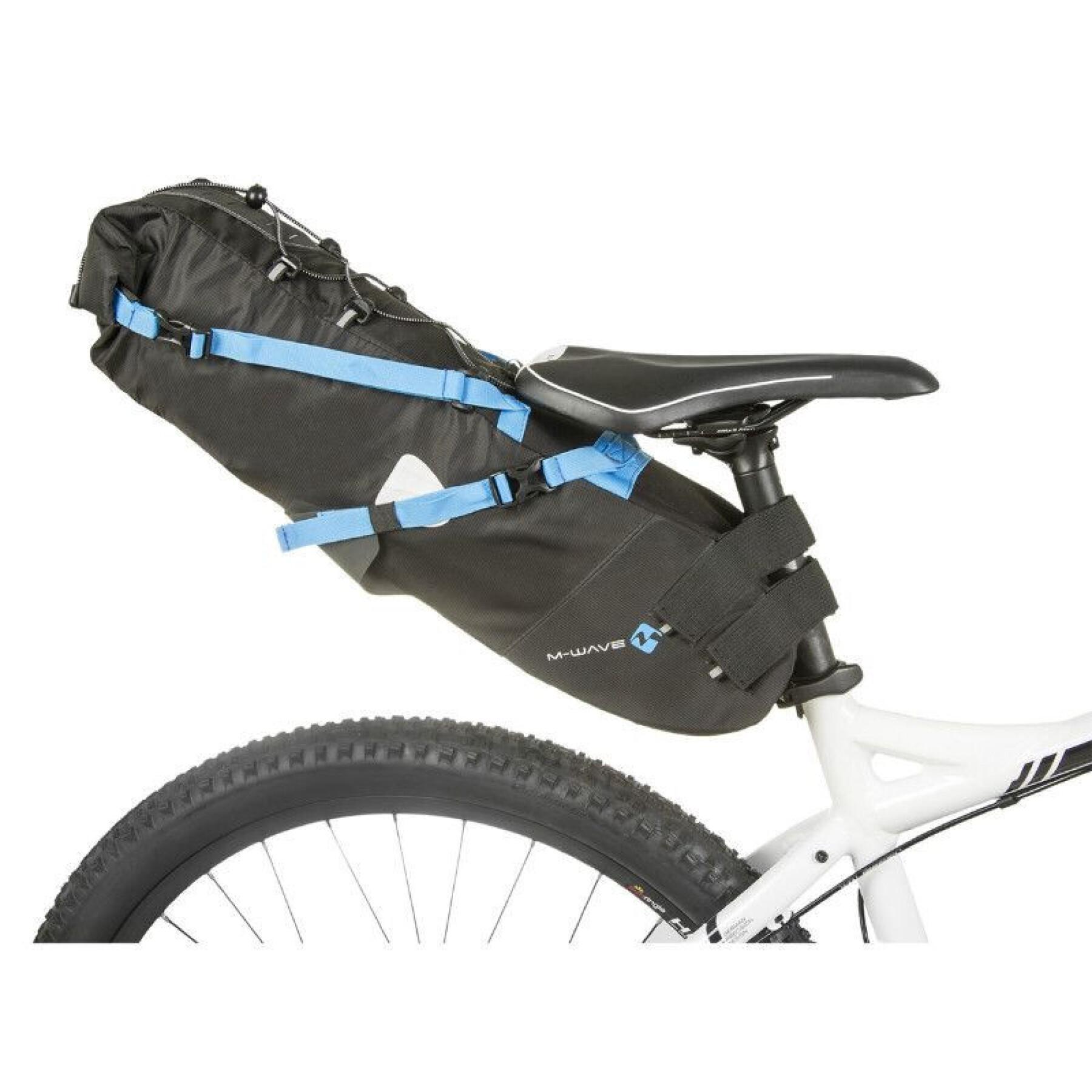 Wasserdichte Fahrradsatteltasche mit Klettverschluss P2R 50 x 15 x 15 cm 5kgs