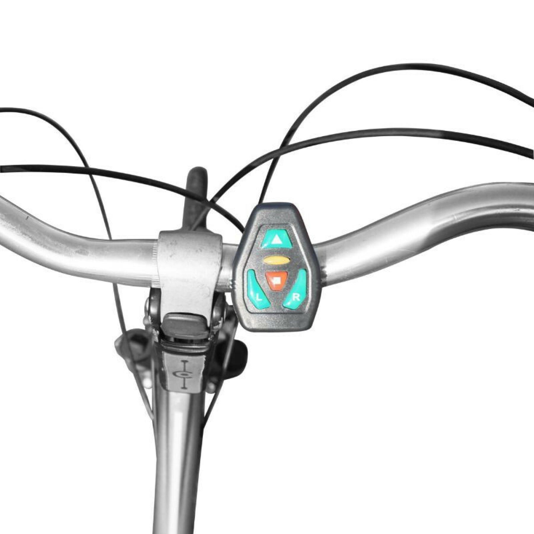 körperbeleuchtung-geschirr mit integrierter signalgebung 48 led - fernbedienung kabelloser bügel richtungsanzeiger usb-aufladbar (auf weste-weste) fahrrad - trottinett P2R
