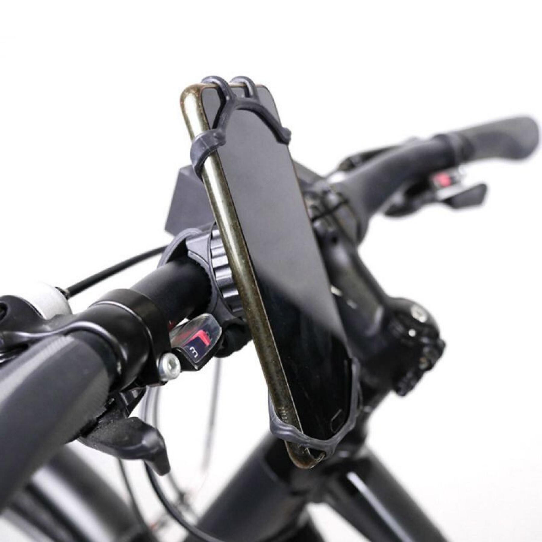 Fahrrad-Smartphone-Halterung Silikon Universal kompatibel mit Fahrradcomputer garmin P2R Coolride