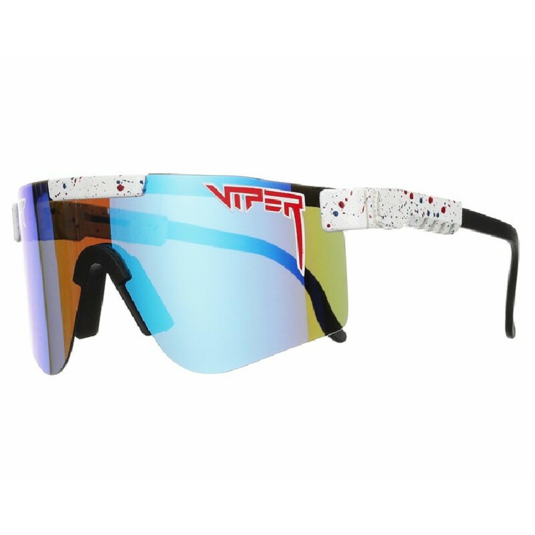 Original Sonnenbrille doppelt polarisiert breit Pit Viper The Absolute Freedom