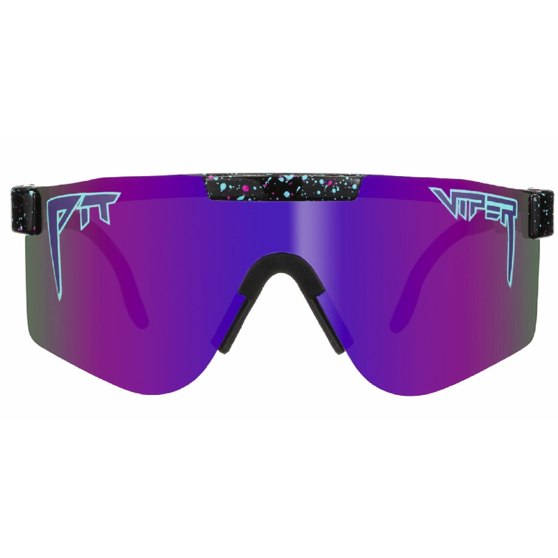 Polarisierte Sonnenbrille mit doppelter Breite Pit Viper The Night Fall Originals
