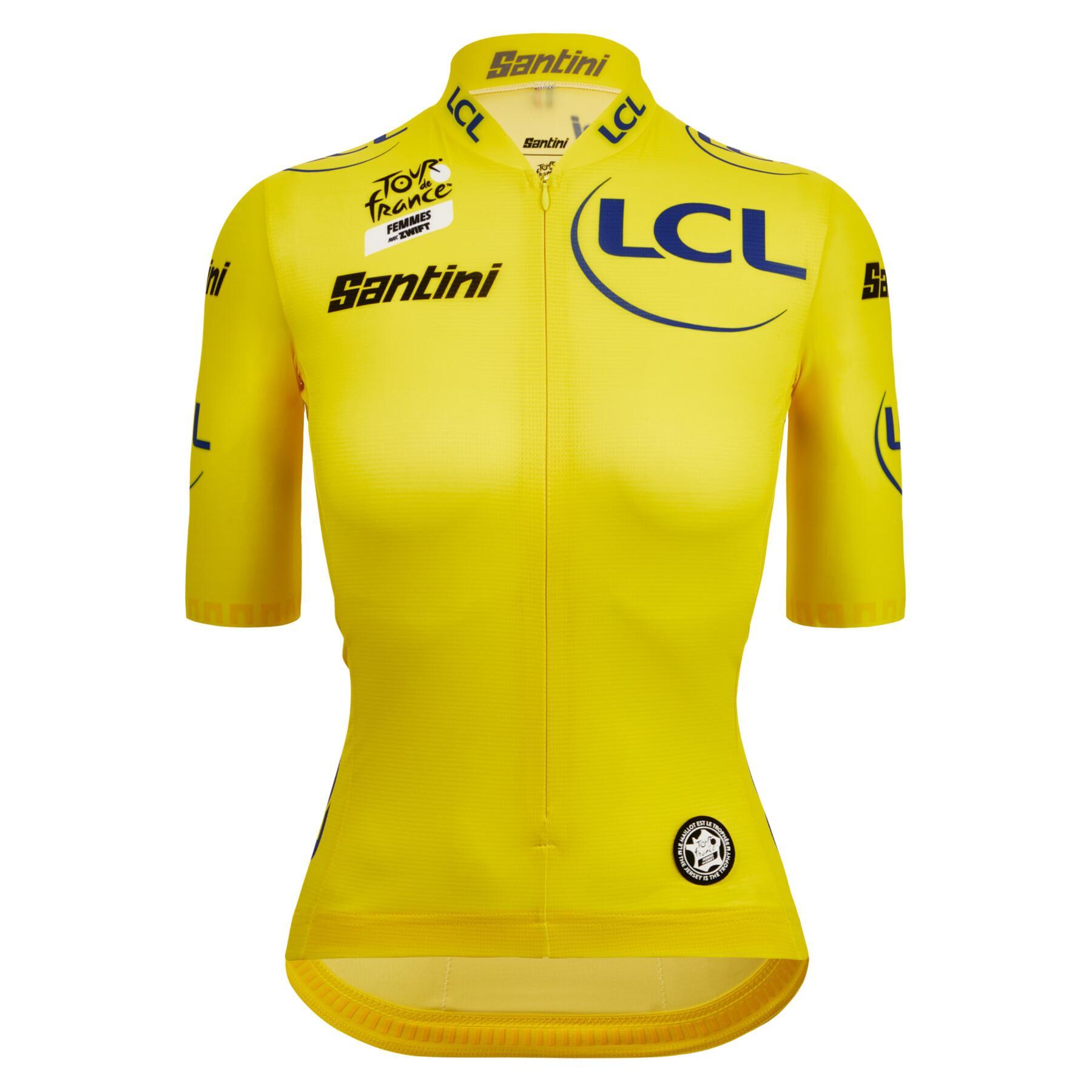 Führendes Trikot der Gesamtwertung Frauen Santini Tour de Frankreich - Radtrikots - Ausrüstung