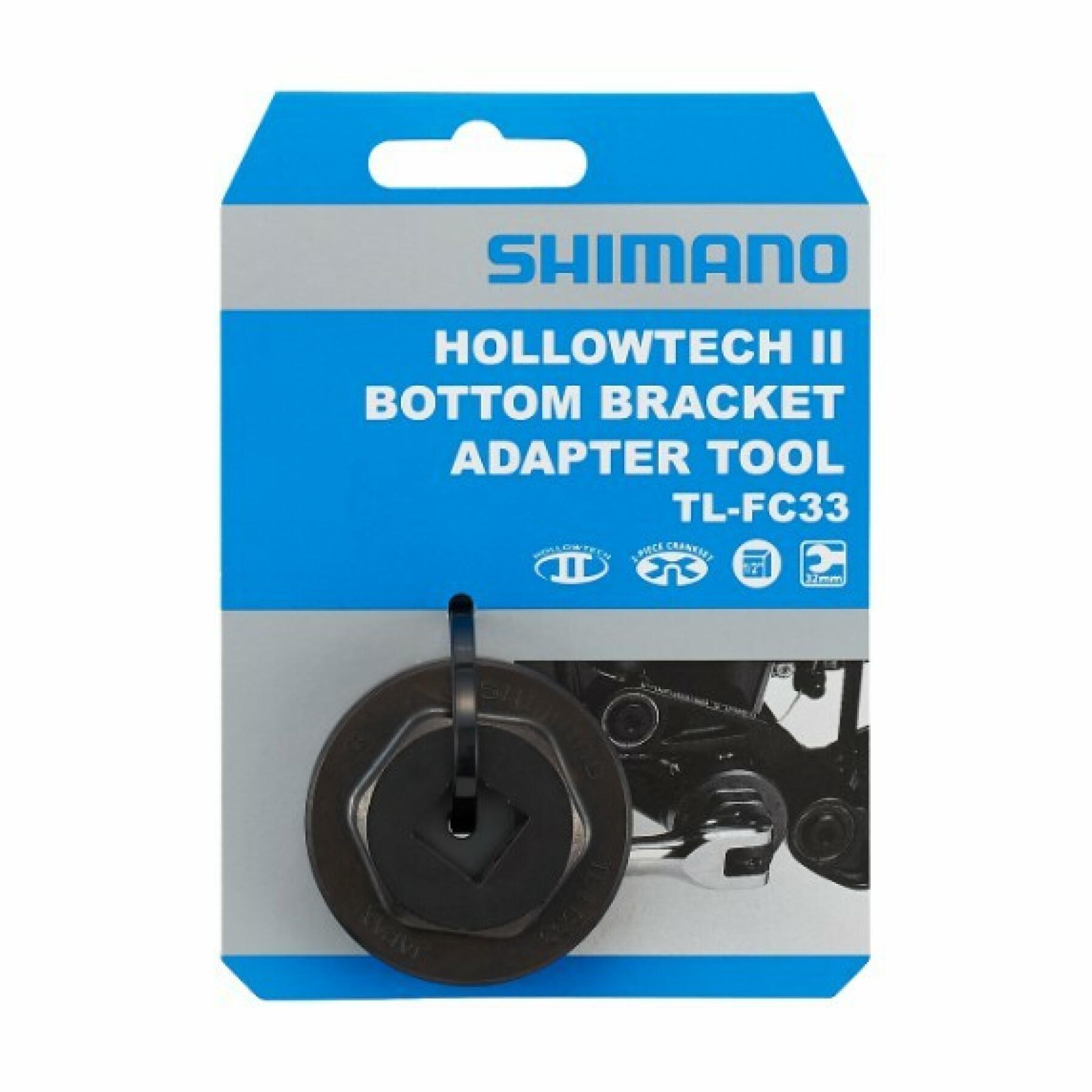 Adapter für das Tretlagergehäuse Shimano HOLLOWTECH II TL-FC33