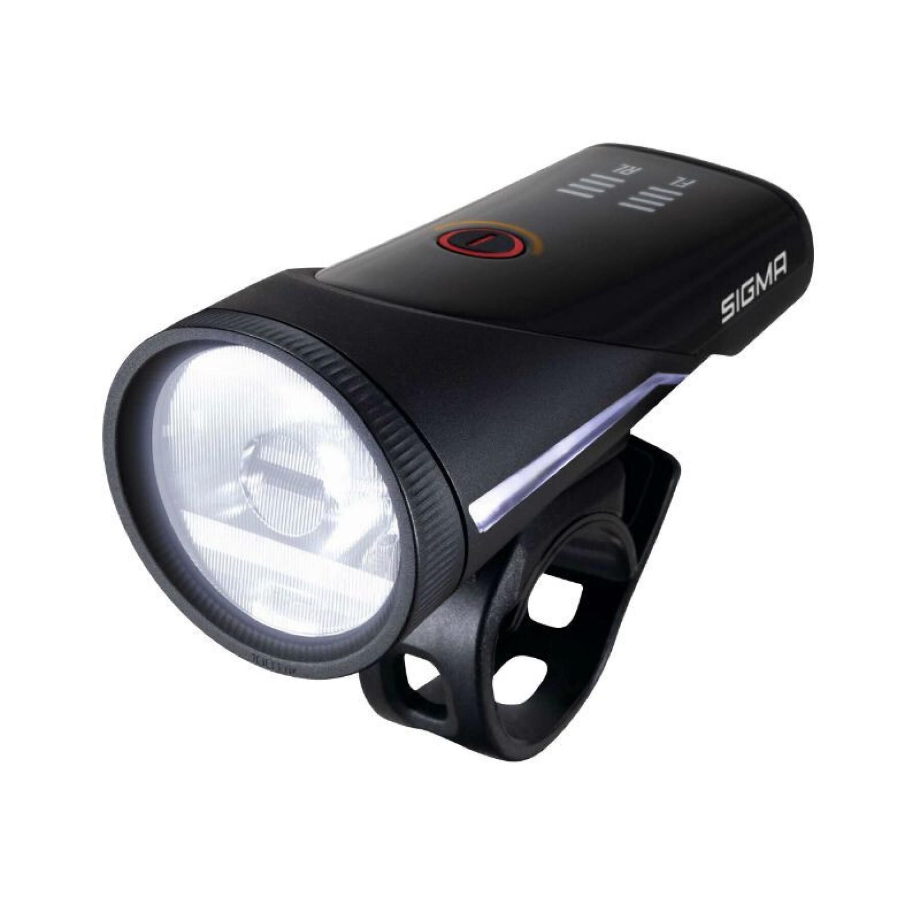 USB-Fahrradlichtsset Sigma aura 100 Lux-Blaze Link
