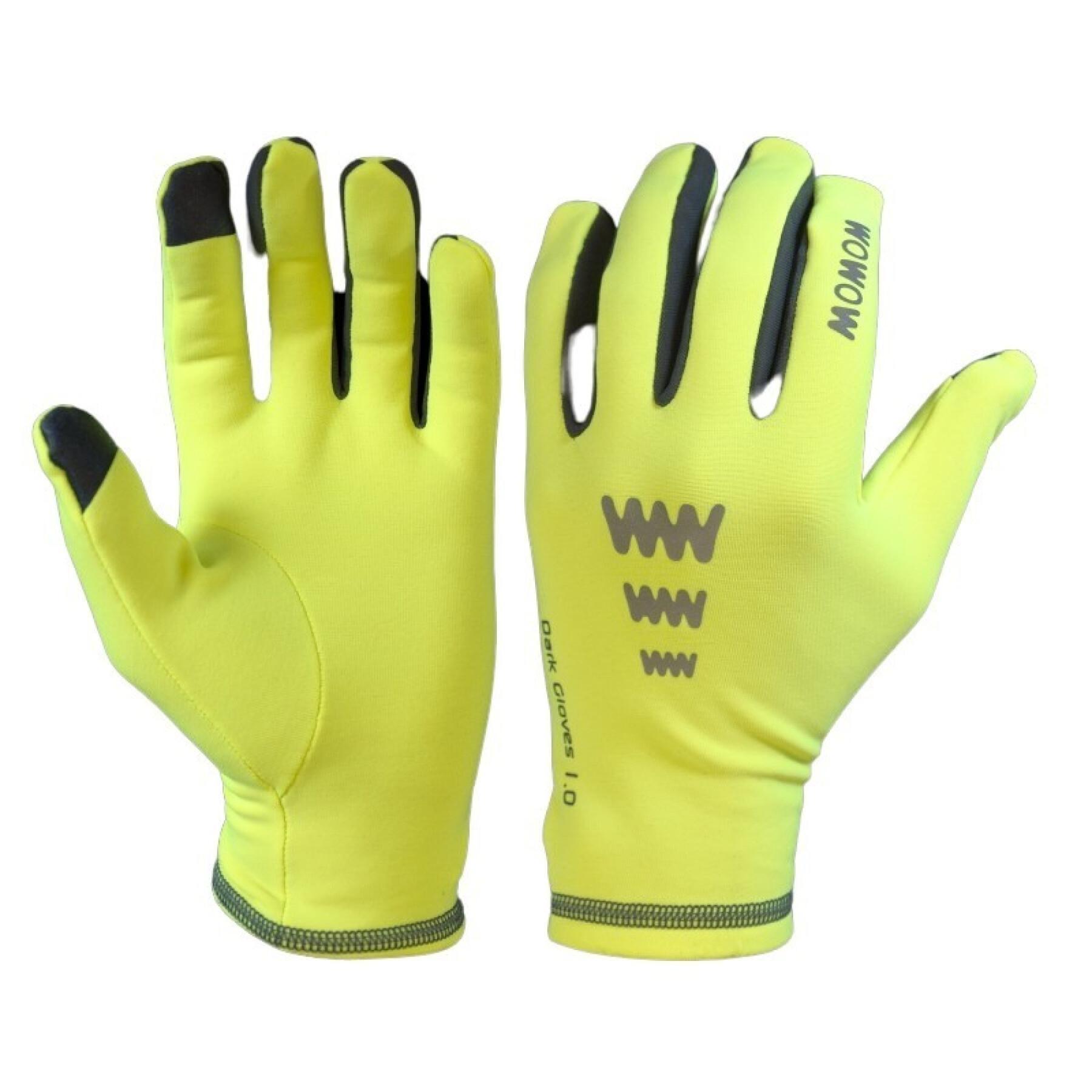Reflektierende Handschuhe und Armstulpen Wowow Dark Gloves 1.0 -  Handschuhen - Ausrüstung - Rennrad