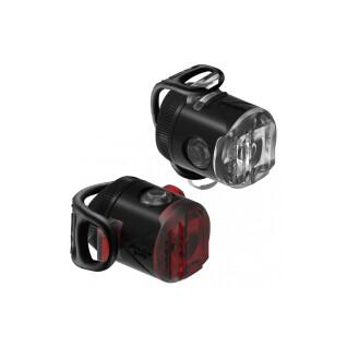 Paar wiederaufladbare Fahrradlampen Lezyne Femto USB Drive