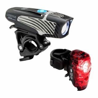 Fahrradlampen-Set Nite Rider Lumina 1200 boost & solas 250