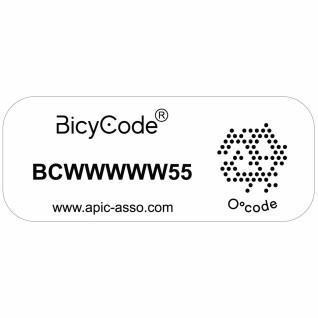 30er Pack Aufkleber permanente Etikette Harz enthalten Bicycode