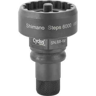Werkzeug pro demontiert Mutter Cyclus pour vae shimano steps 6000 compatible avec l'outil snap.in 179967 ou clé 32mm