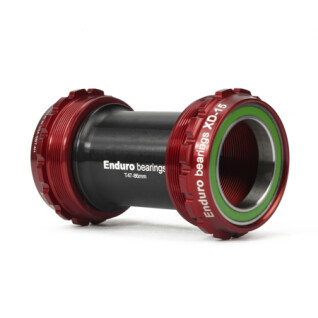 Tretlager Enduro Bearings T47 BB A/C SS-T47-BB386-Red