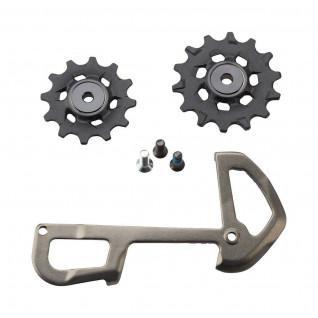 Kieselstein Sram Rd X01 Eagle Pulleys And Inner Cage Grey