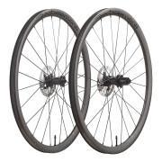 Satz von Fahrradscheibenrädern schlauchlose Reifen aus Carbon Deda Trenta2 Gravel Centerlock Shimano 10/11 v