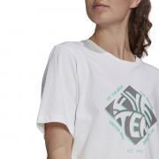 T-Shirt Frau Adidas Five Ten Cropped GFXWomen