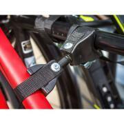 Fahrradträger Plattform für 3 Fahrräder Befestigung rapide auf der Anhängerkupplung - kompatibel, um 2 Fahrräder zu stellen P2R Eufab Amber 60 kgs