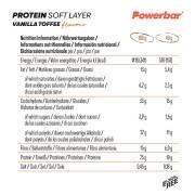 Packung mit 12 Proteinriegeln zur Ernährung PowerBar Soft Layer